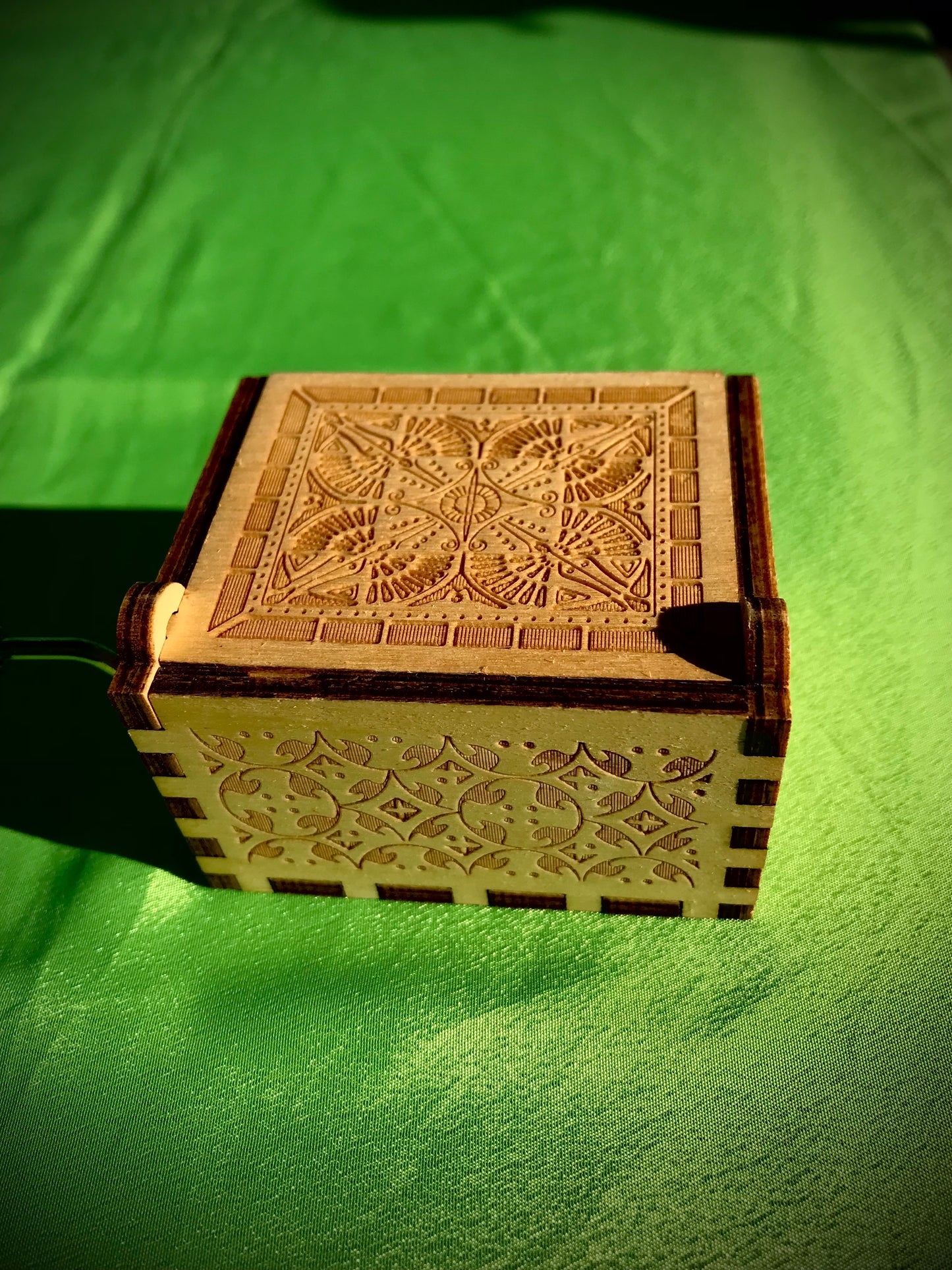 Castle in the sky V2 anime wooden music box of the classic from Studio Ghibli