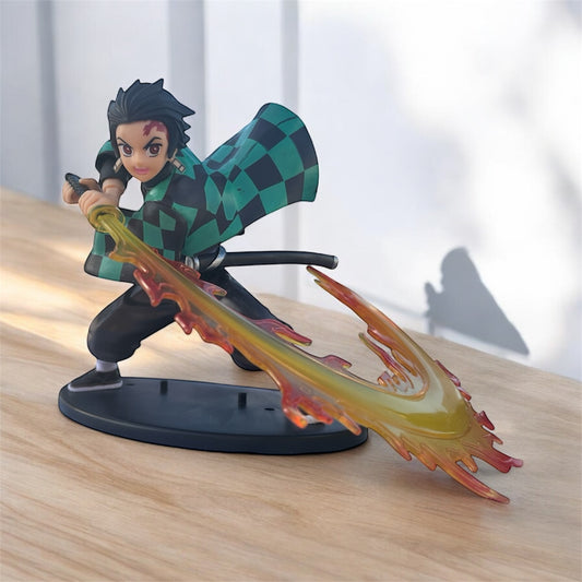 Tanjiro Kamado Hinokami Kagura Attack – Demon Slayer Figure