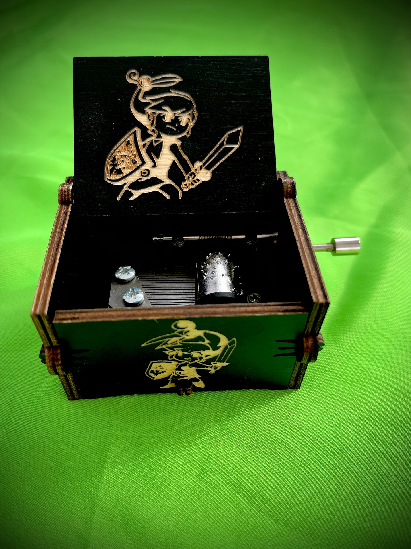 Zelda breath of the Wild anime wooden music box of the classic from Zelda