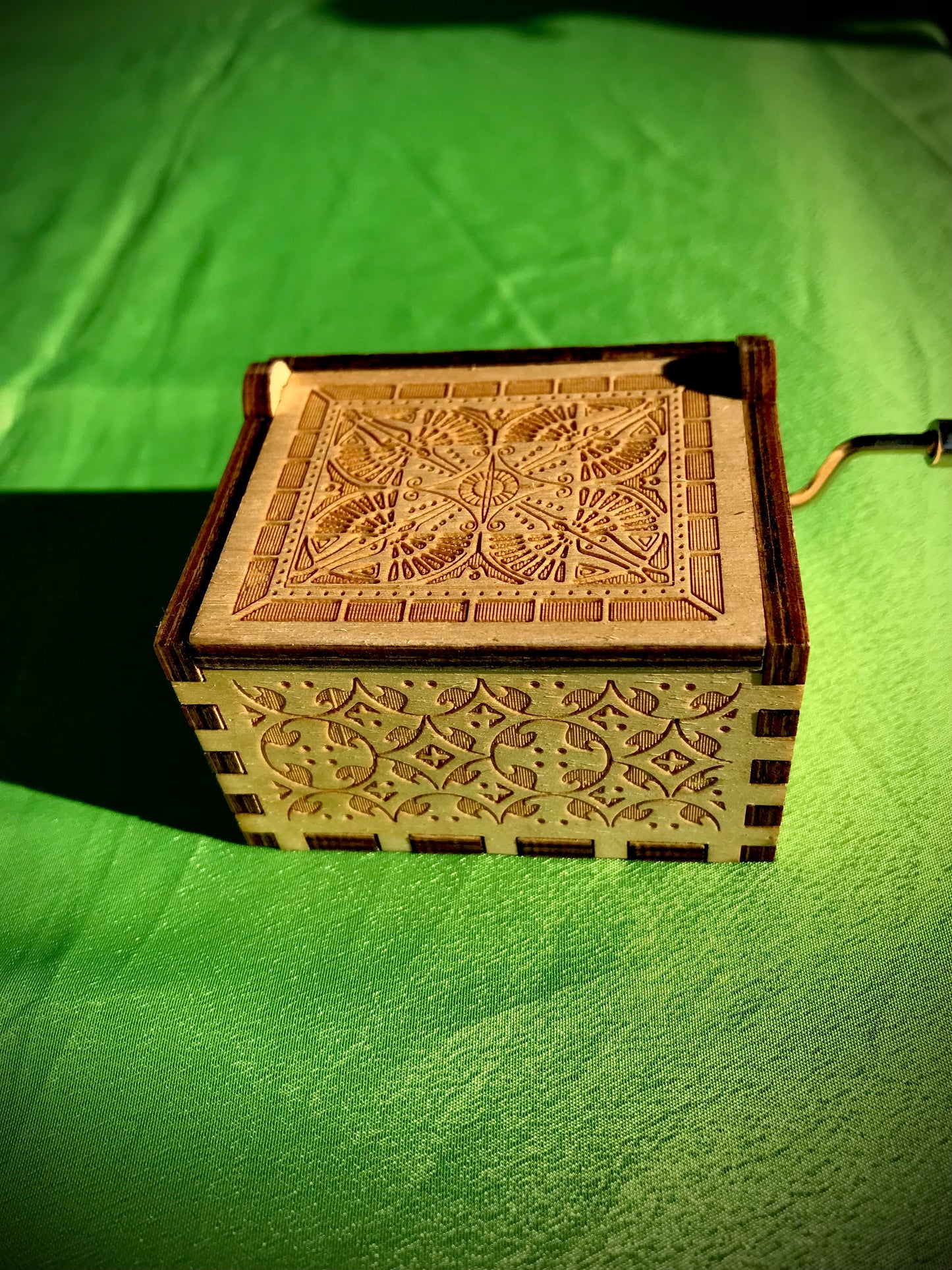 Castle in the sky V2 anime wooden music box of the classic from Studio Ghibli