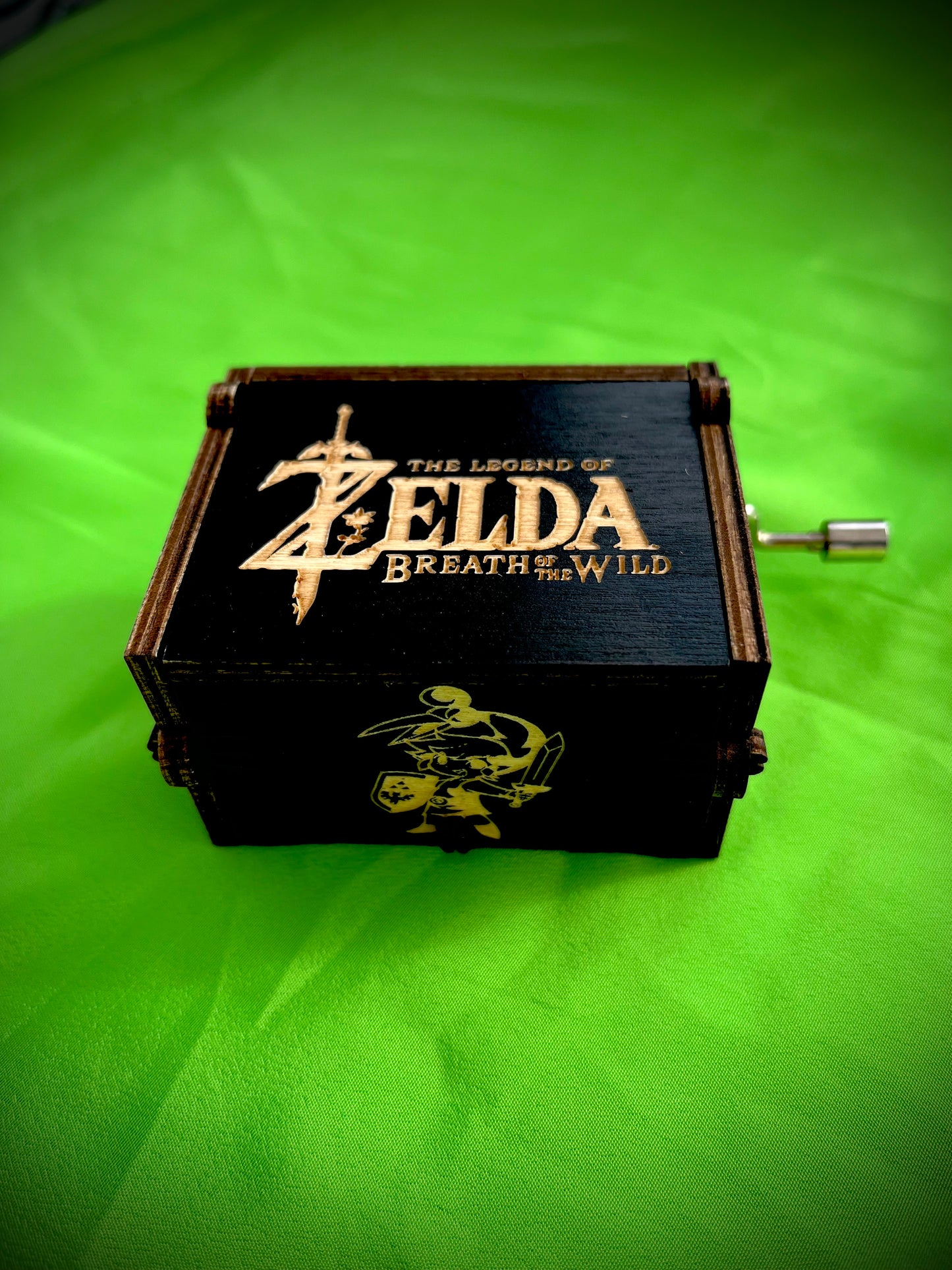 Zelda breath of the Wild anime wooden music box of the classic from Zelda
