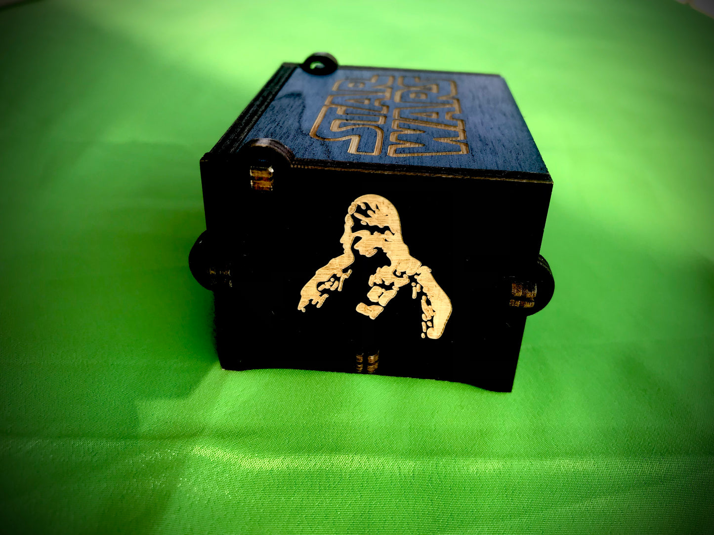 Star wars movie wooden music box of the film