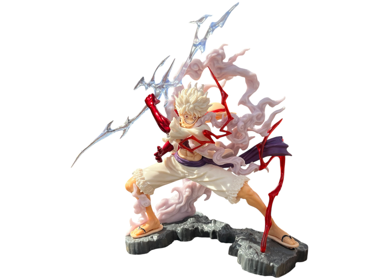 One Piece – Monkey D. Luffy Gear 5 Battle Pose Figurine