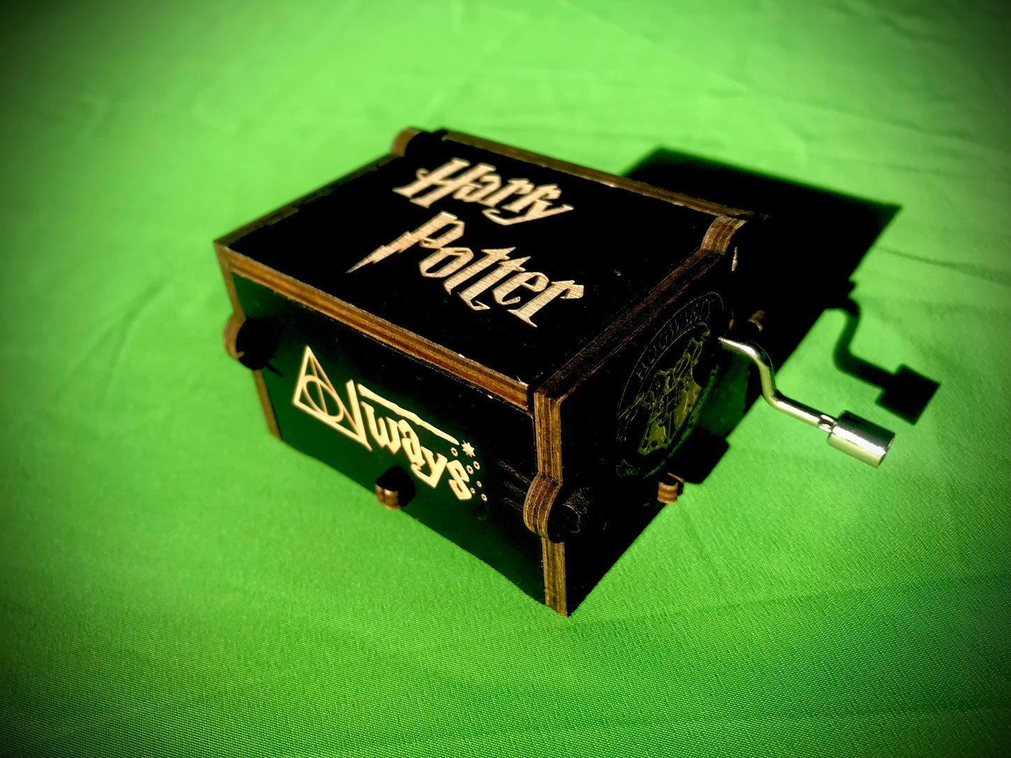 Harry Potter Film wooden music box of the classic movie saga