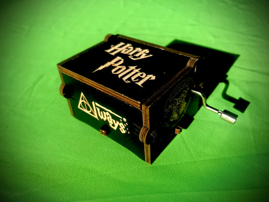 Harry Potter Film wooden music box of the classic movie saga