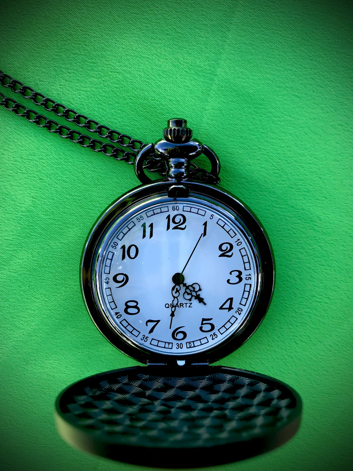 Marvel Deadpool Bronze Pocket Watch movie Themed necklace