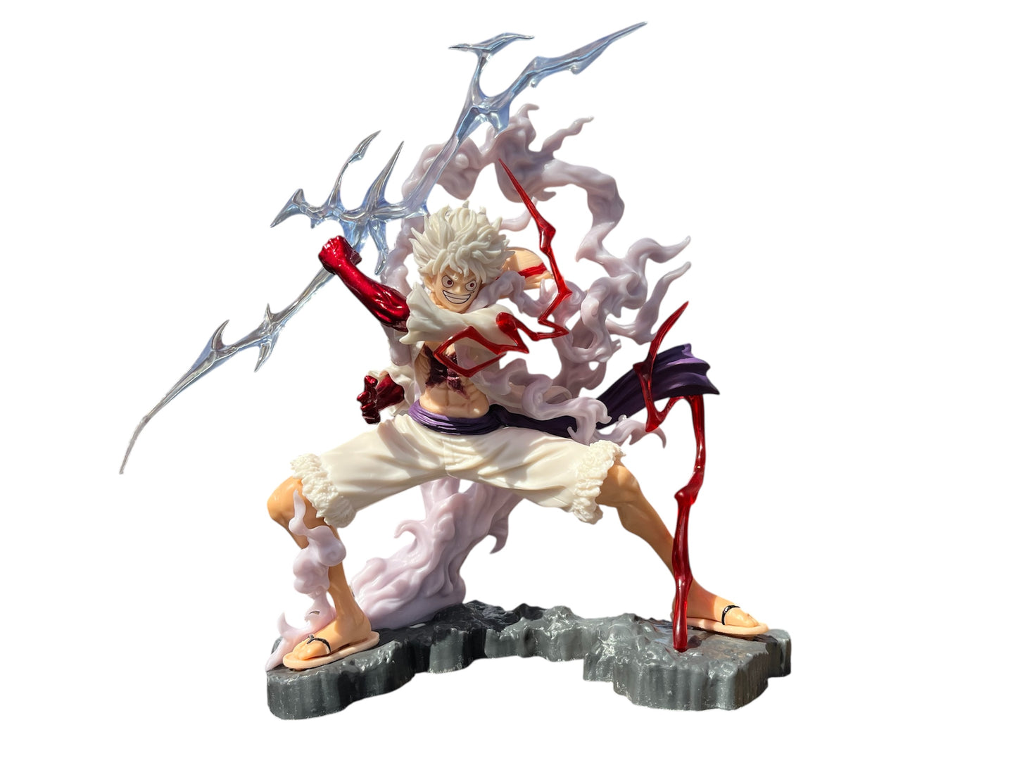 One Piece – Monkey D. Luffy Gear 5 Battle Pose Figurine