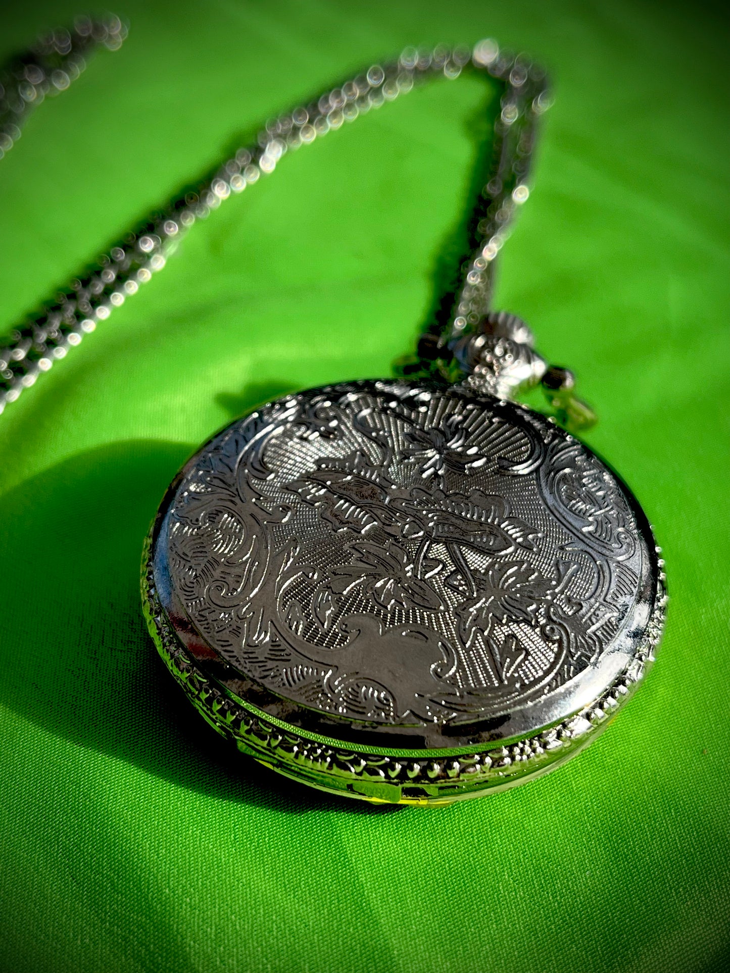 URSS Bronze Pocket Watch Soviet Union Themed necklace