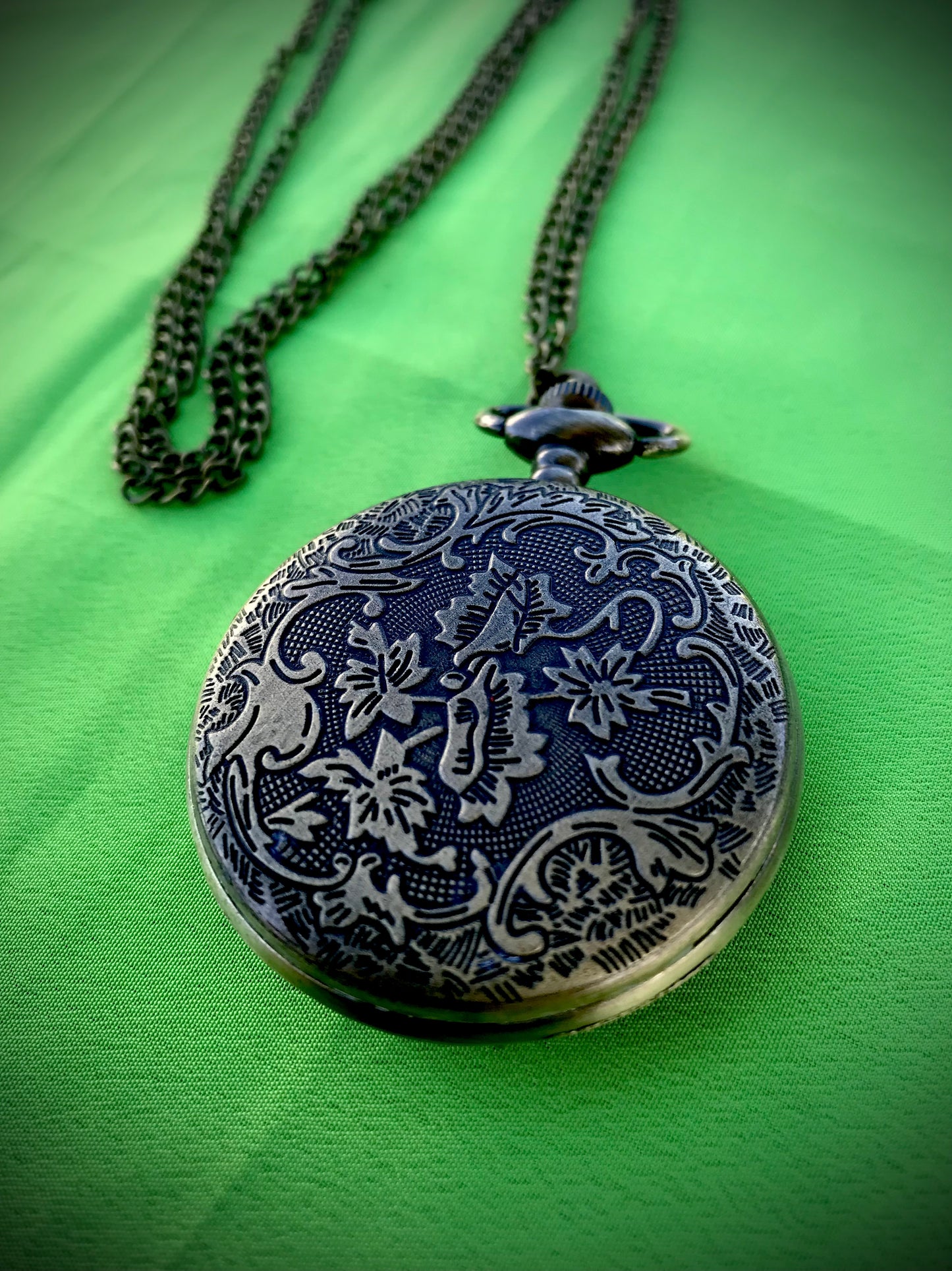 Zelda TriForce Bronze Pocket Watch Link the Legend of Zelda Themed necklace