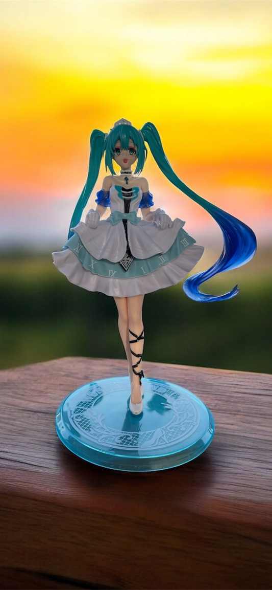 A - Hatsune Miku Wonderland Time Princess Ver. Figure – Elegant Vocaloid Collectible