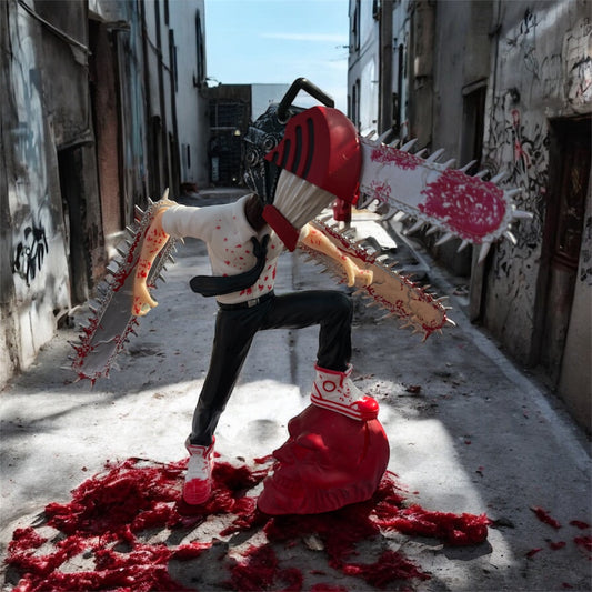 A - Chainsaw Man Blood Splatter Edition – Dynamic Devil Hunter Figure