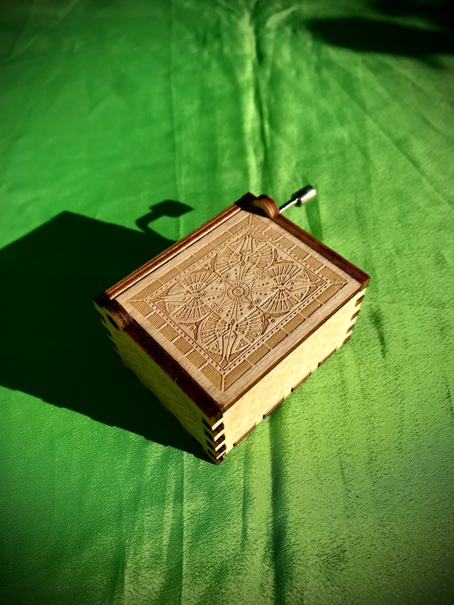 One Piece anime wooden music box of this anime classic with Luffy Mugiwara