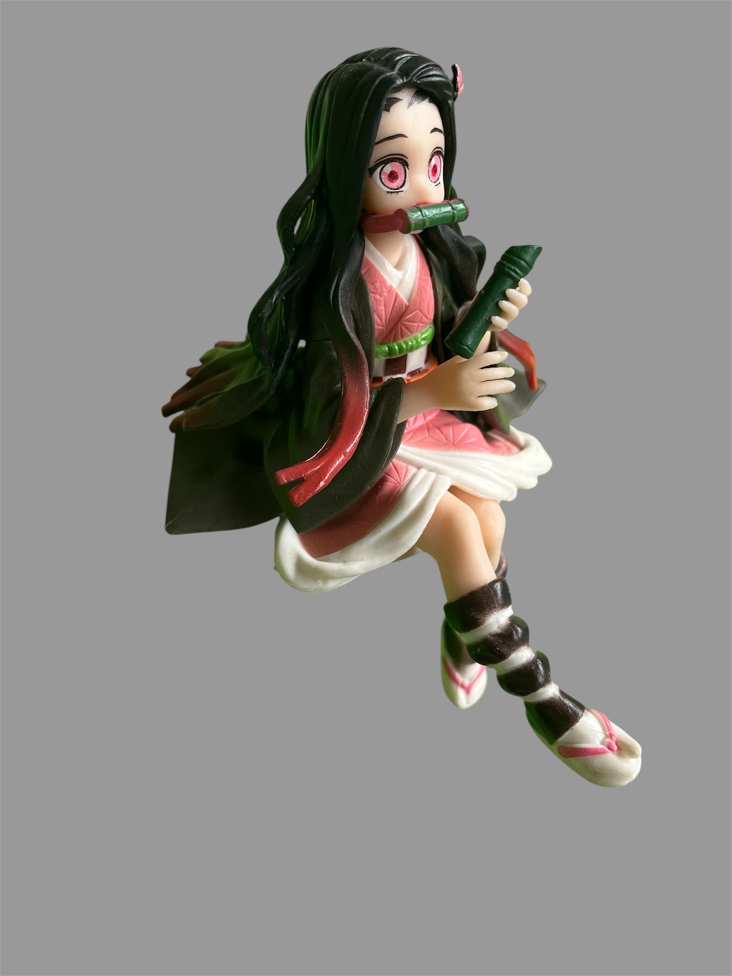 🌸 Nezuko Kamado Sitting Figure – Adorable Demon Slayer Collectible