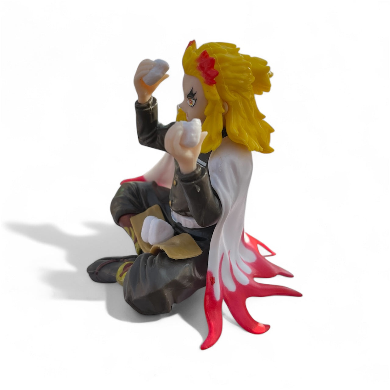 Kyojuro Rengoku Eating Onigiri – Flame Hashira Demon Slayer Collectible Figure