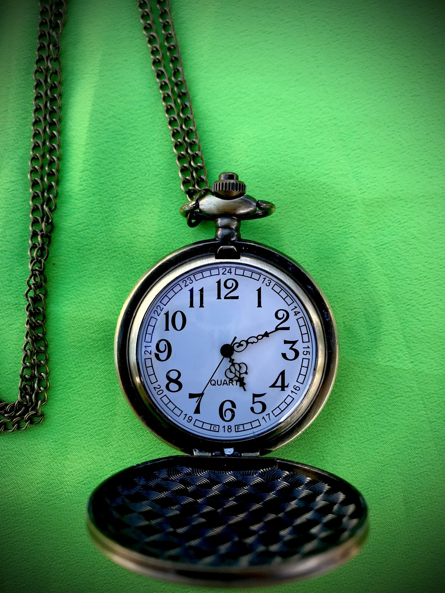 Zelda TriForce Bronze Pocket Watch Link the Legend of Zelda Themed necklace