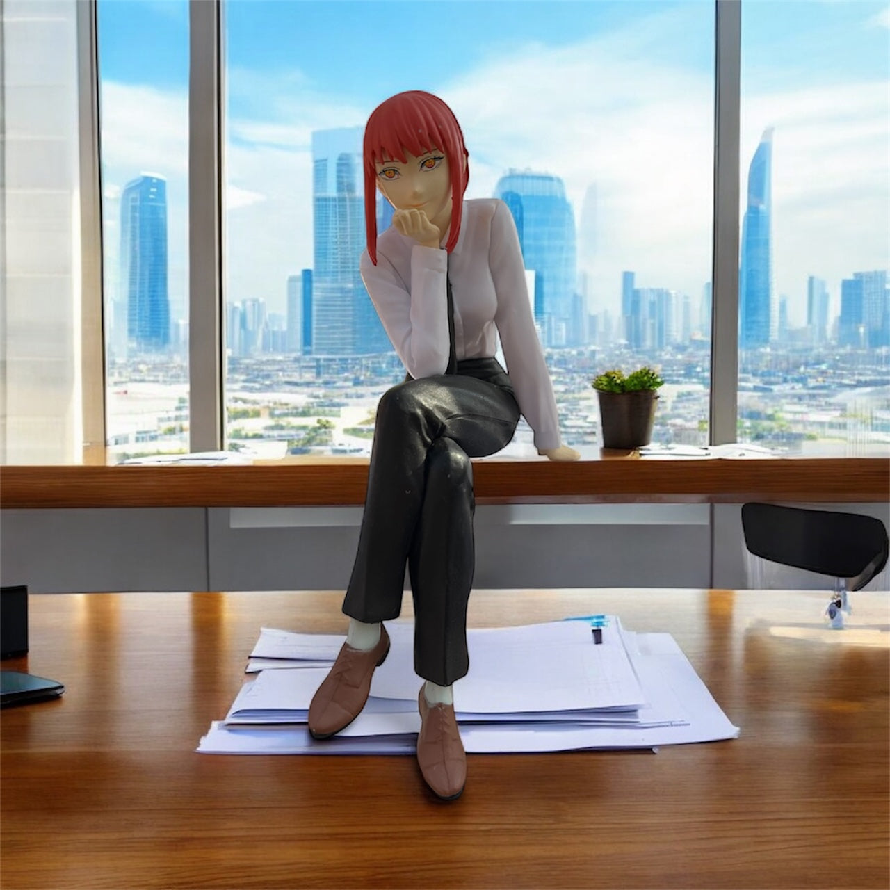 Chainsaw Man – Makima Sitting Pose Figurine