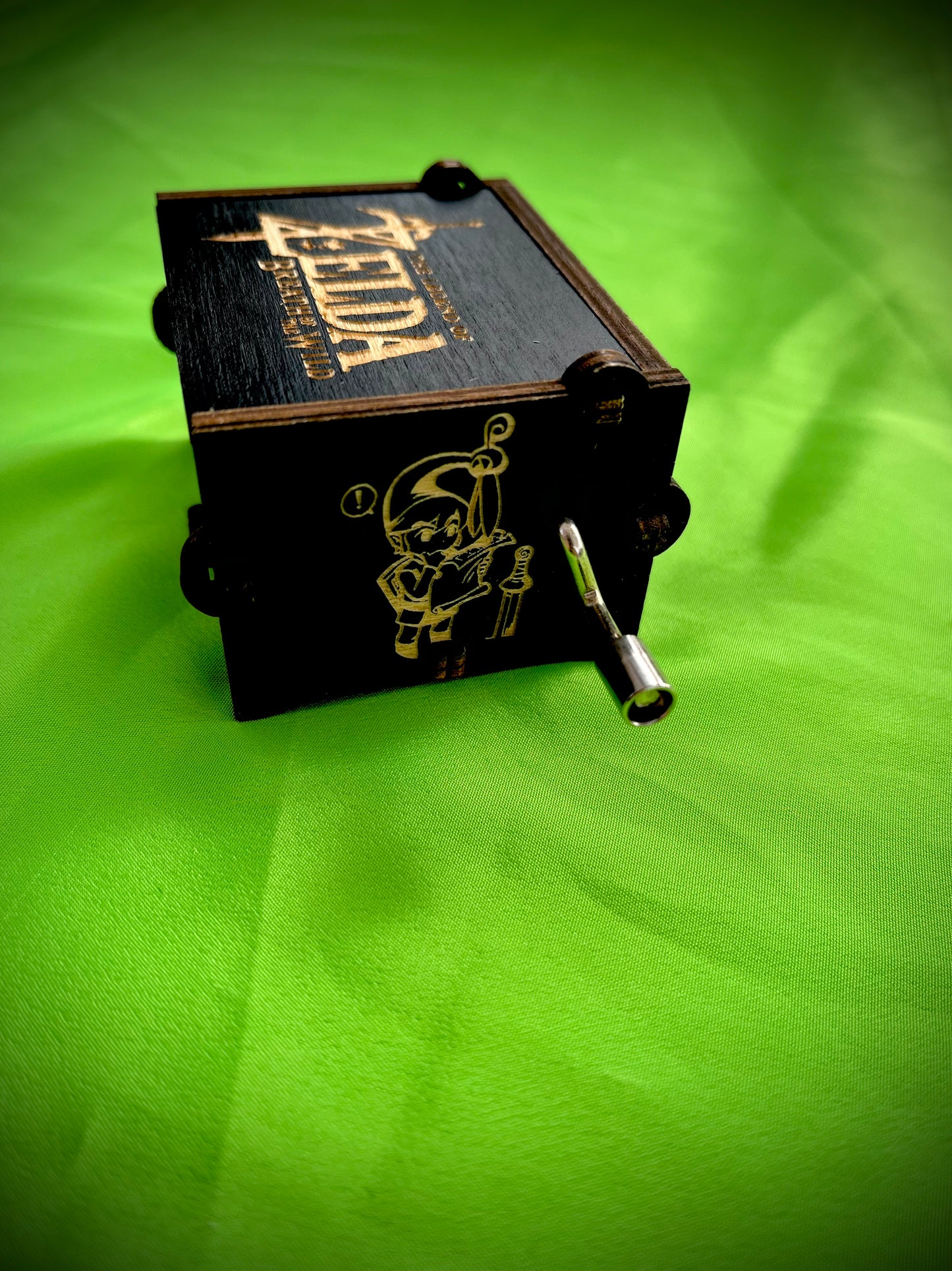 Zelda breath of the Wild anime wooden music box of the classic from Zelda