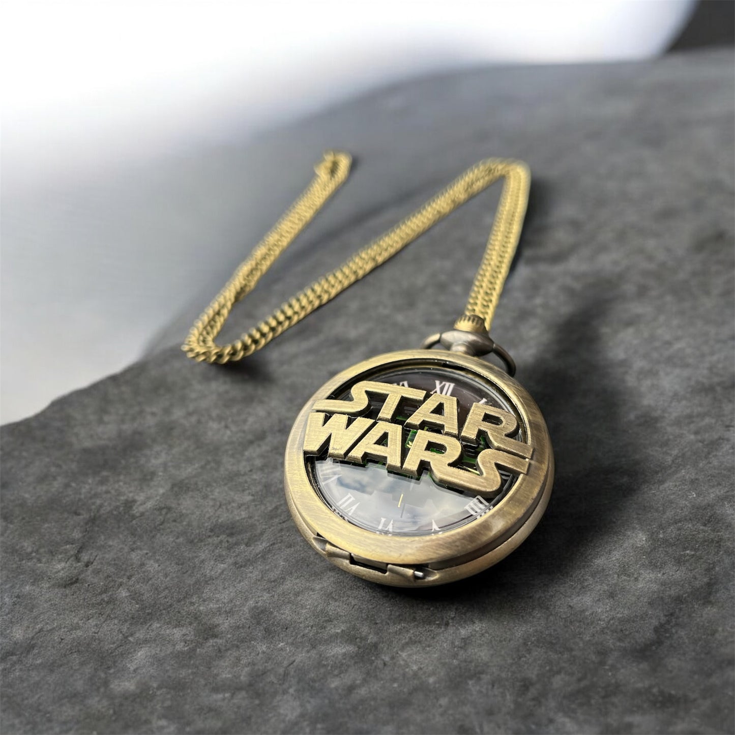 Star Wars Vintage Pocket Watch – Antique Bronze Edition