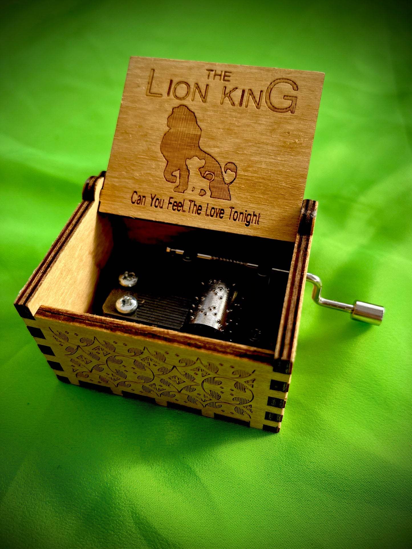 The Lion King anime wooden music box of the classic from Disney