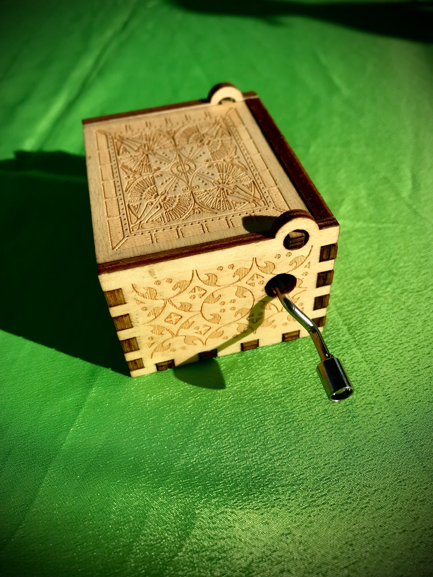 Demon Slayer anime wooden music box of the Kimetsu no Yaiba classic from Japan