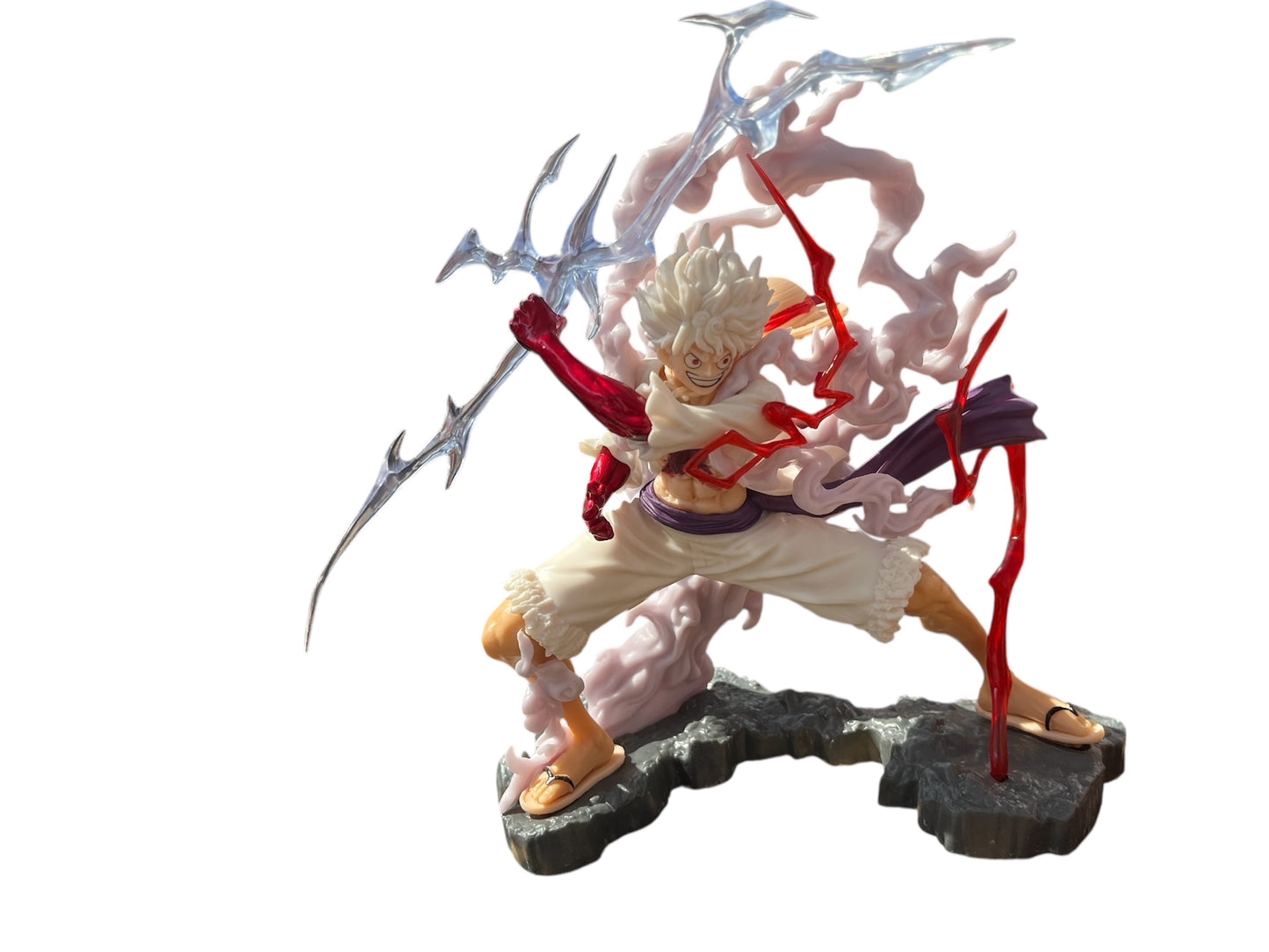 One Piece – Monkey D. Luffy Gear 5 Battle Pose Figurine