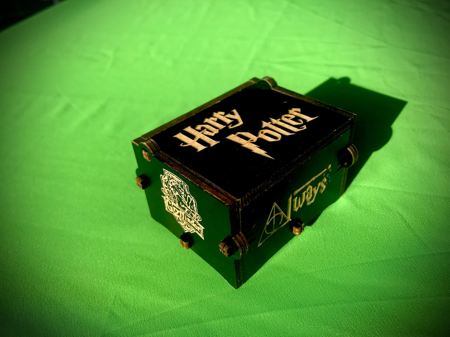 Harry Potter Film wooden music box of the classic movie saga