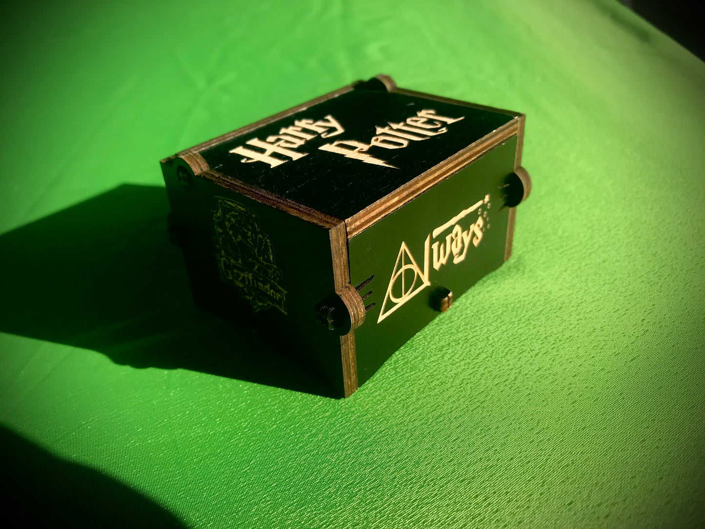Harry Potter Film wooden music box of the classic movie saga