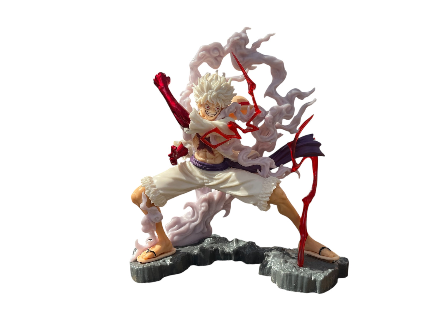 One Piece – Monkey D. Luffy Gear 5 Battle Pose Figurine