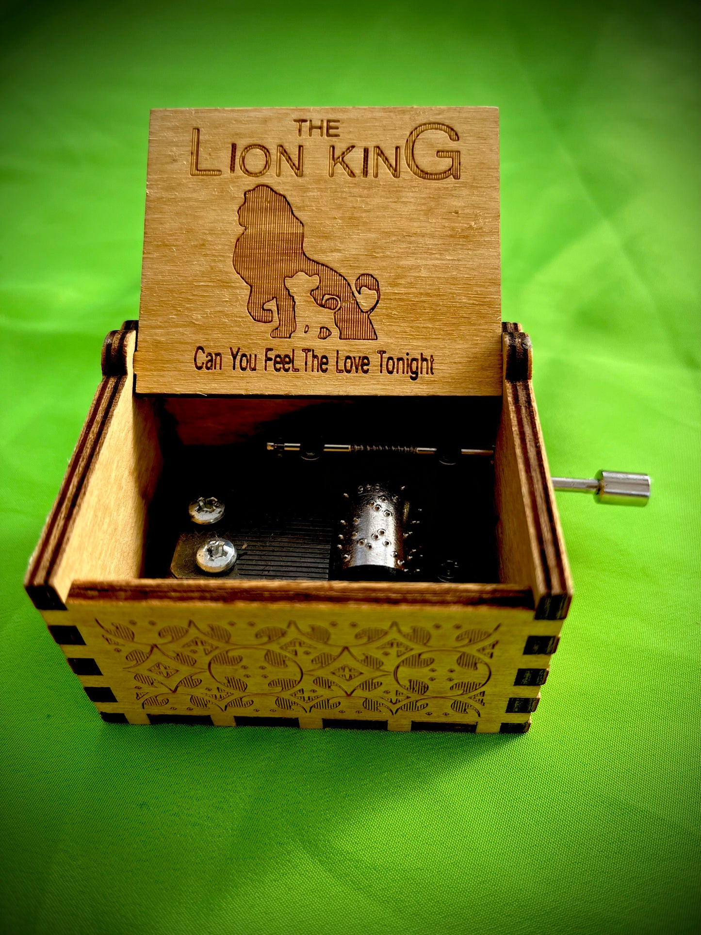 The Lion King anime wooden music box of the classic from Disney