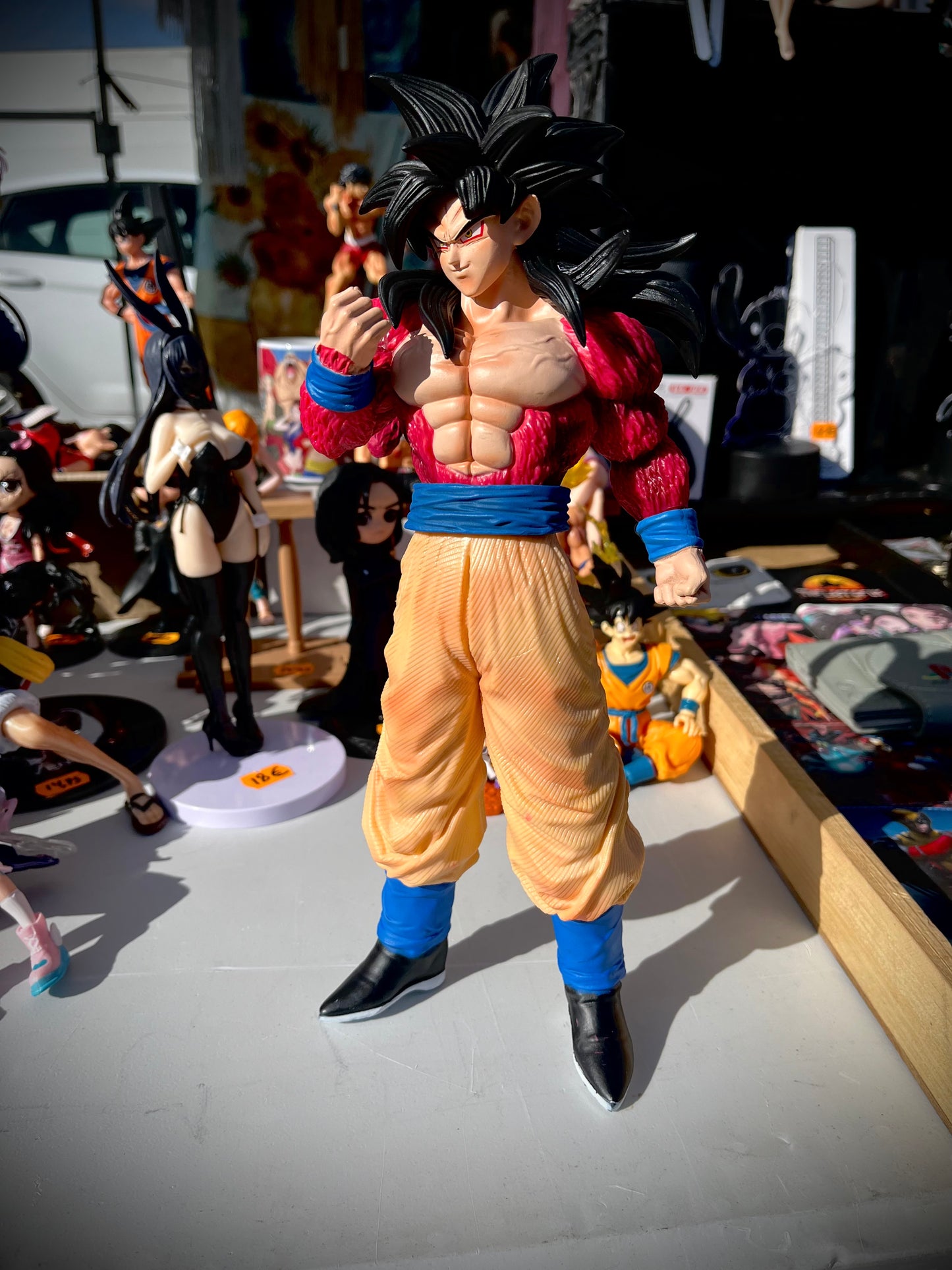 Dragonball Z Goku Super Sayan 4 anime 3d high quality big tall Figurine from Dragon Ball z