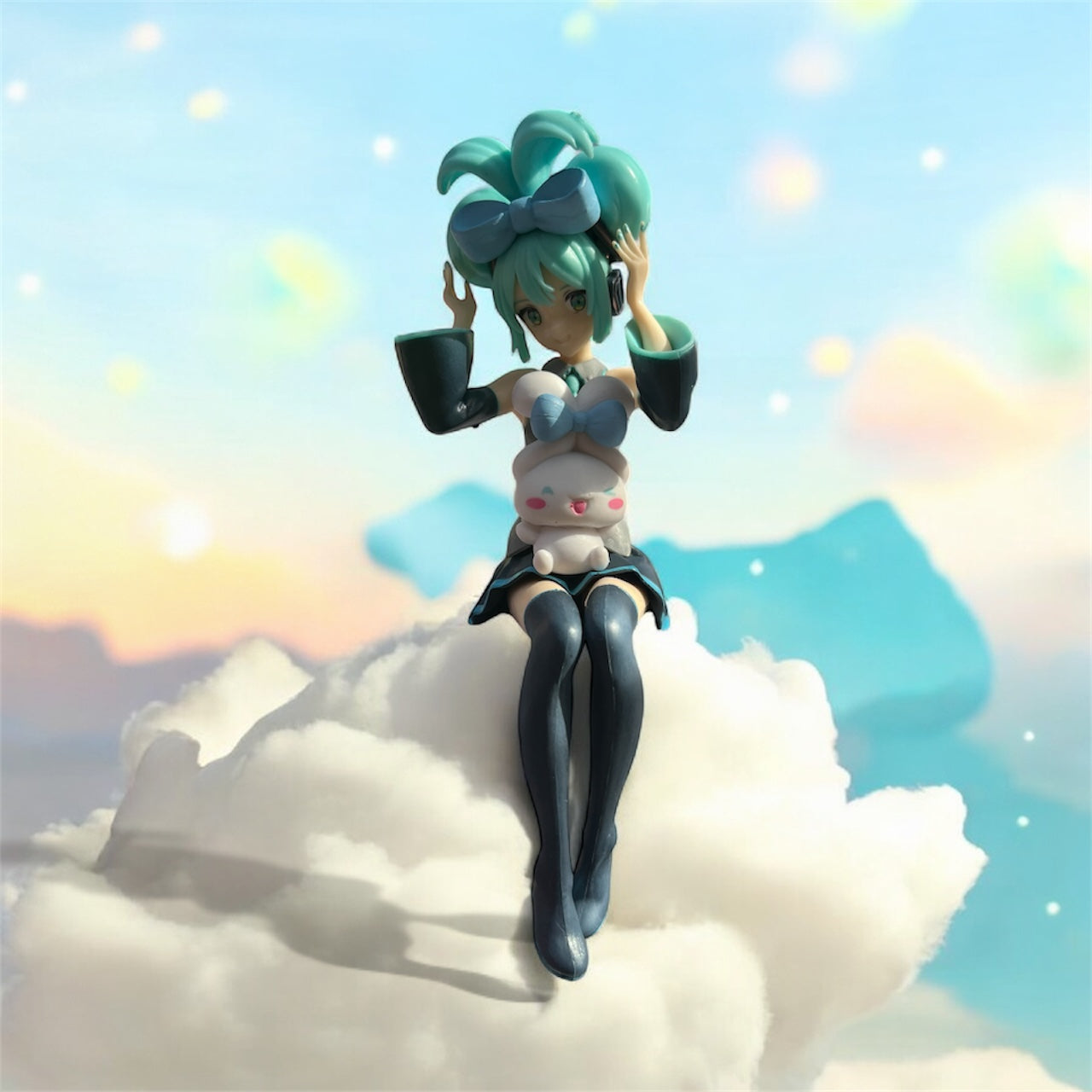 Hatsune Miku × Cinnamoroll – Sanrio Collaboration Figure