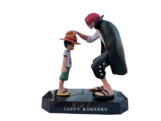 One Piece – Shanks & Young Luffy Legendary Straw Hat Scene Figurine