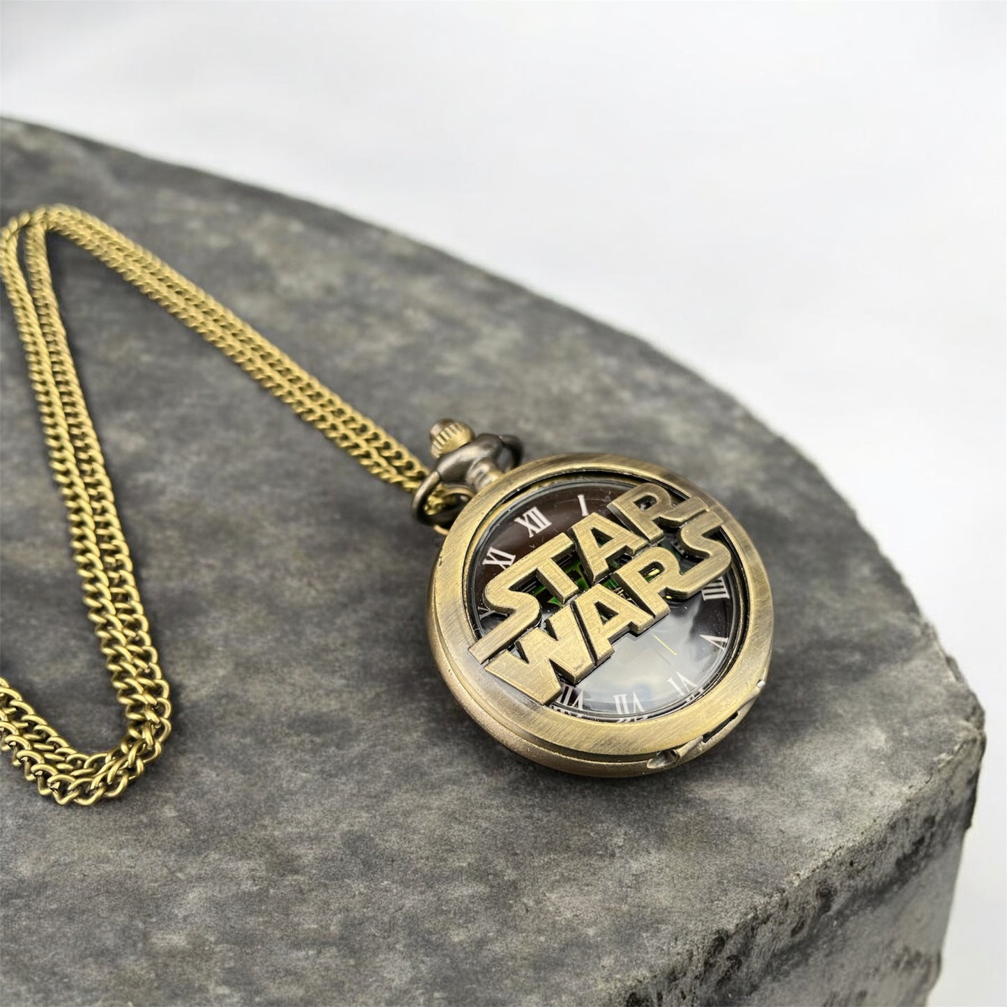 Star Wars Vintage Pocket Watch – Antique Bronze Edition