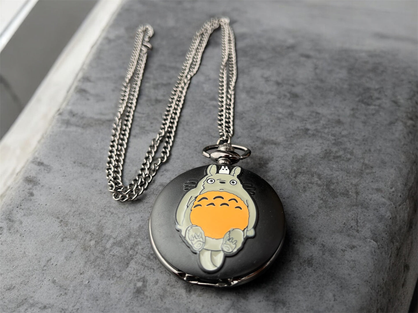 Totoro Pocket Watch Necklace – Studio Ghibli Collectible