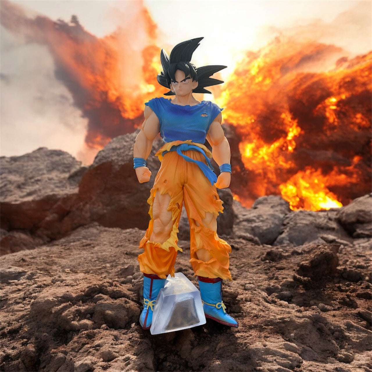 Son Goku (Ultra Instinct Omen) – Dragon Ball Super Figure (28 cm)