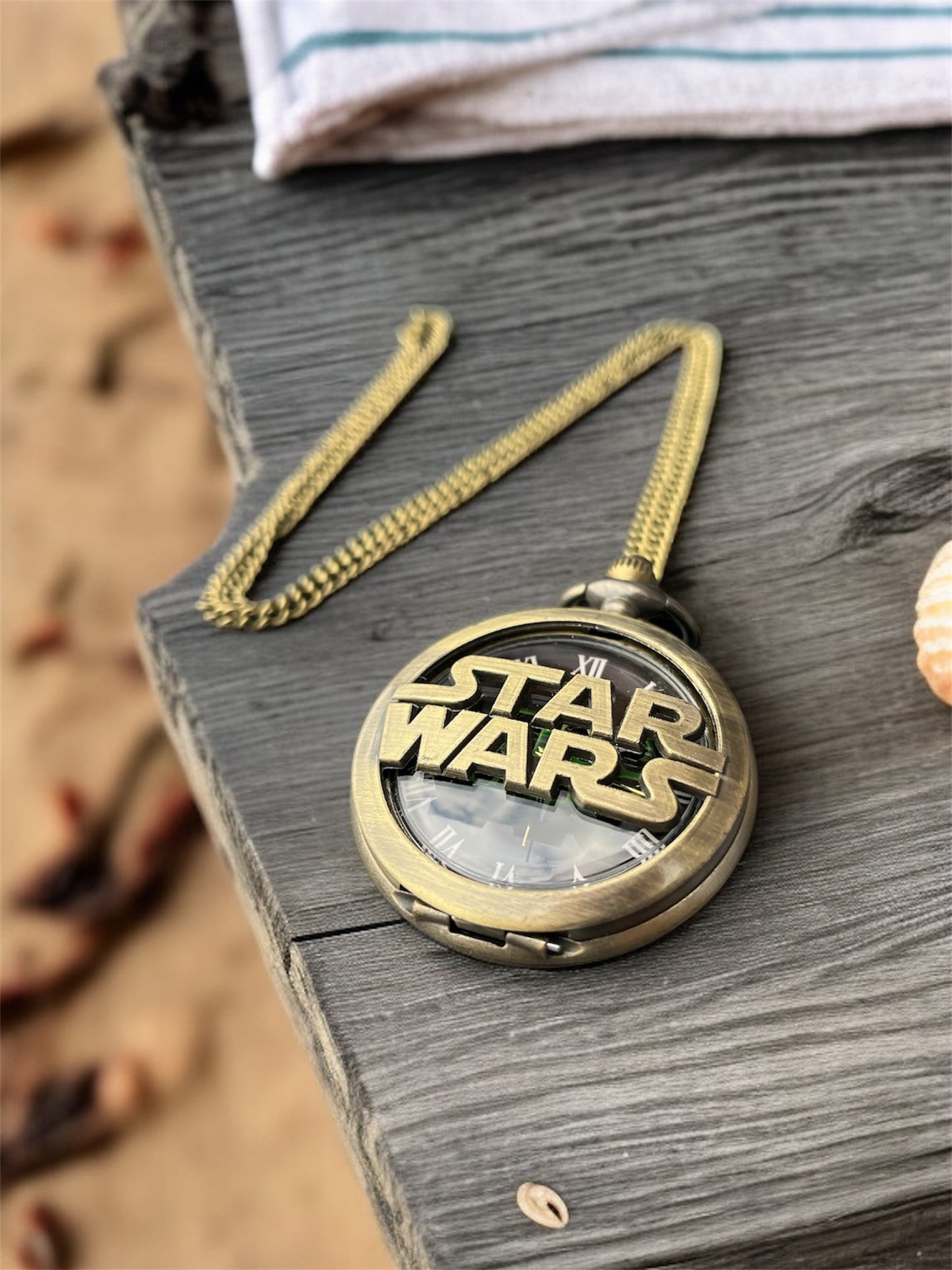 Star Wars Vintage Pocket Watch – Antique Bronze Edition