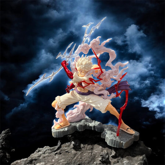 One Piece – Monkey D. Luffy Gear 5 Battle Pose Figurine