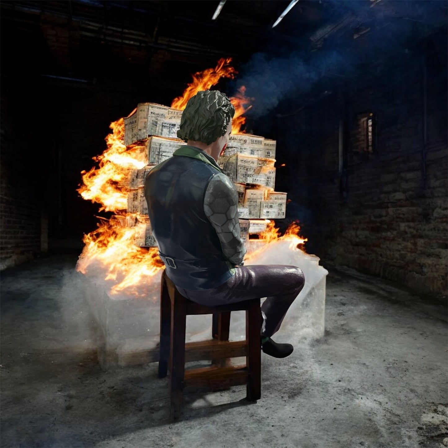 The Joker – The Dark Knight (Heath Ledger) Figure – 25 cm