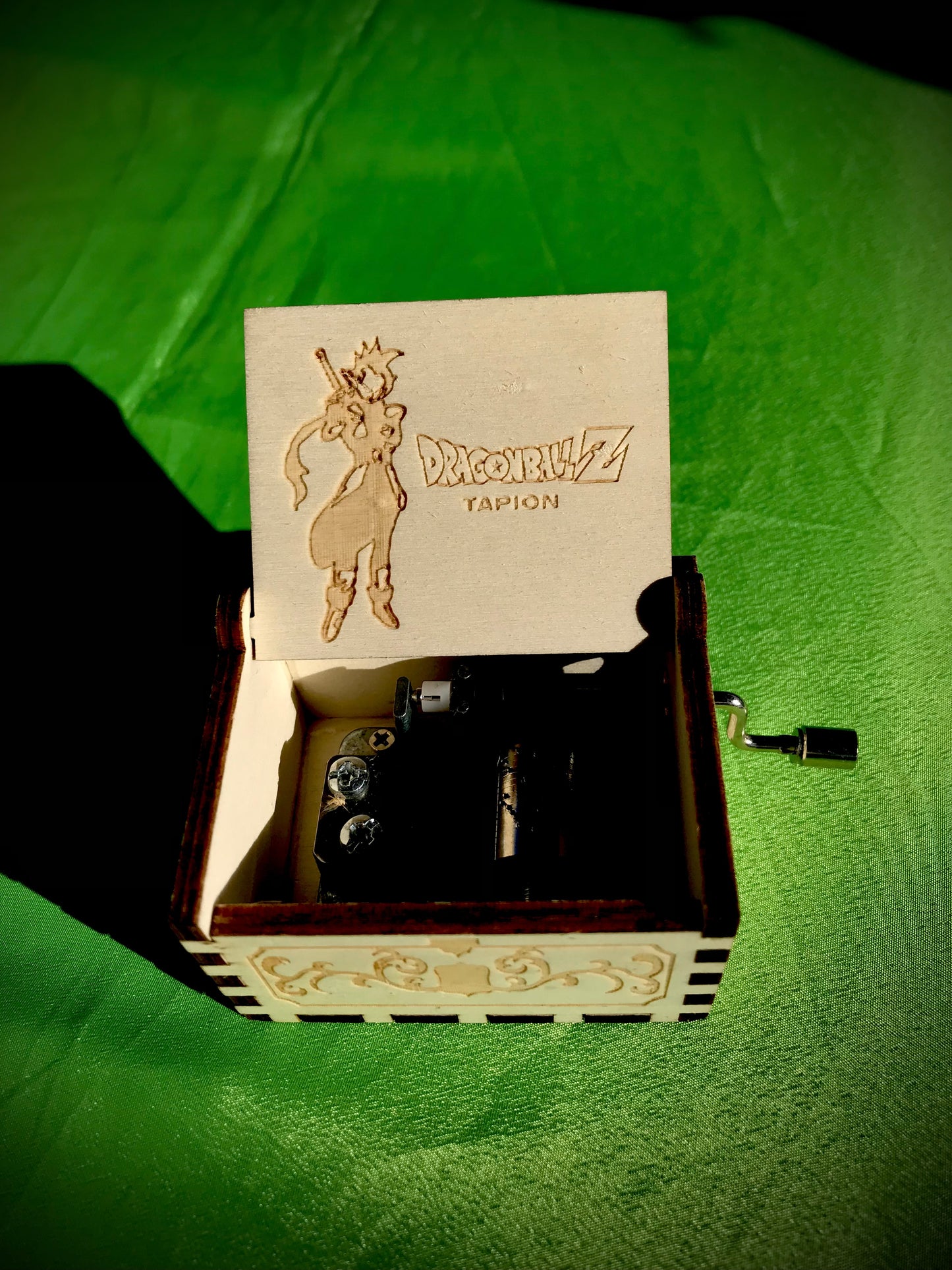 Dragon Ball Z Tapio anime wooden music box of the classic from DBZ