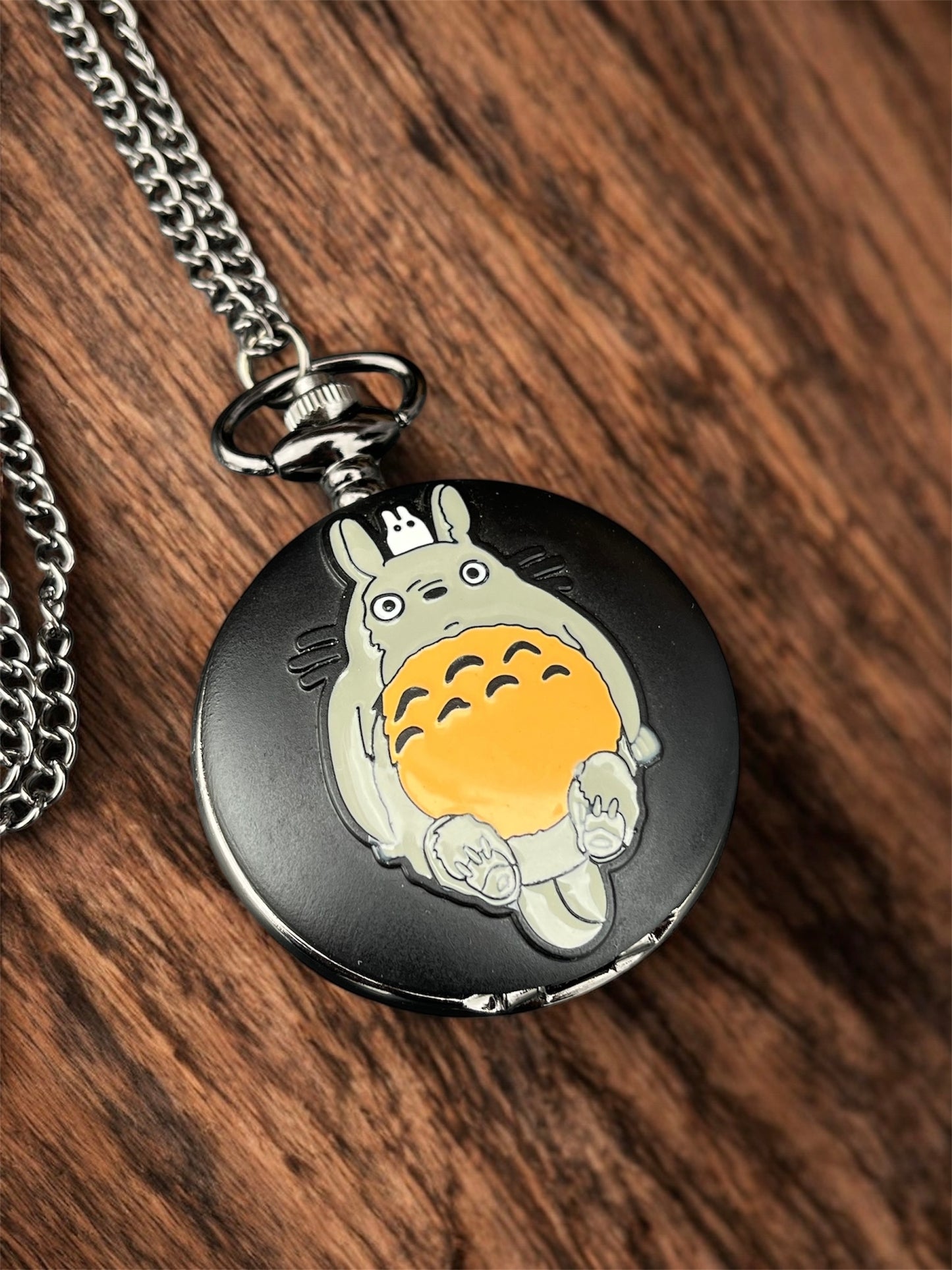 Totoro Pocket Watch Necklace – Studio Ghibli Collectible
