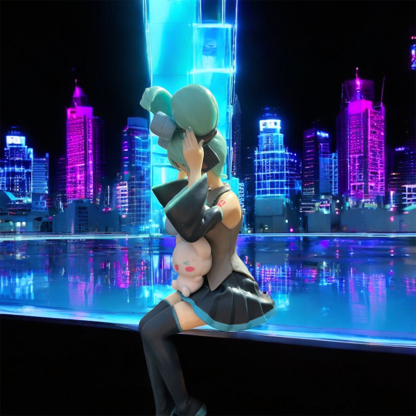 Hatsune Miku × Cinnamoroll – Sanrio Collaboration Figure